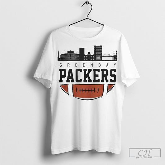 Official Green Bay Packers American Football Team Nfl 2025 City Skyline T Shirt Sweatshirt Cutom Poster Coffee Mugs Ornaments