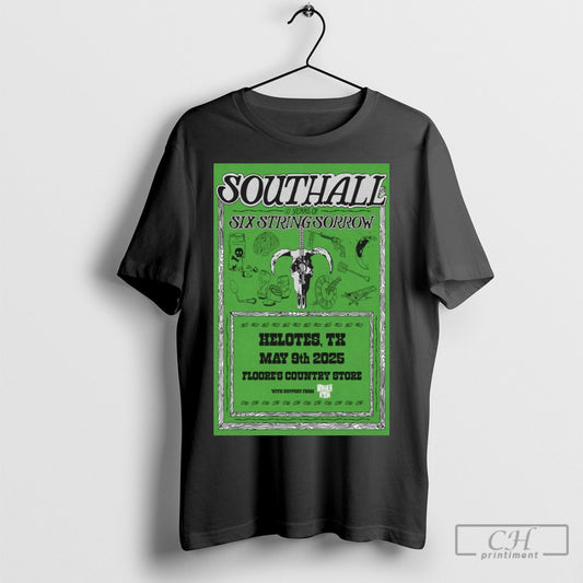 Official Helotes Tx Southall May 09 2025 Tour Poster Shirt Sweatshirt