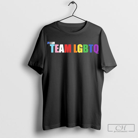 Official I Am Team Lgbtq 2025 Shirt Hoodie