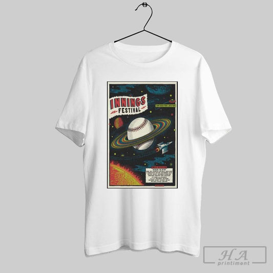 Official Innings Festival Feb 21 22 2025 Tempe Az Poster T Shirts