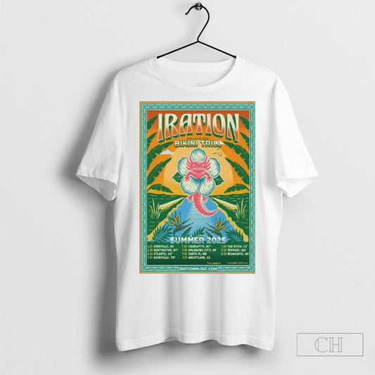 Official Iration 2025 Summer Tour Poster T Shirt Sweatshirt Tee Shirt