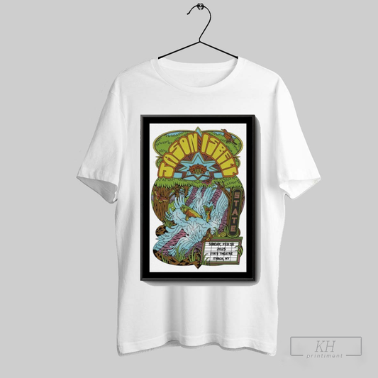 Official Jason Isbell February 16 2025 In Ithaca Ny Tour Poster Shirt T Shirt