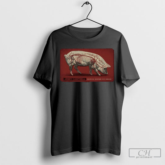 Official Jerry Cantrell 03 9 2025 The Moore Theater Seattle Wa Concert Poster Shirt Sweatshirt