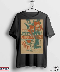 Official Jerryâ€™s Middle Finger Jan 11 2025 The Lodge Room In Los Angeles CA Tour Poster Shirt