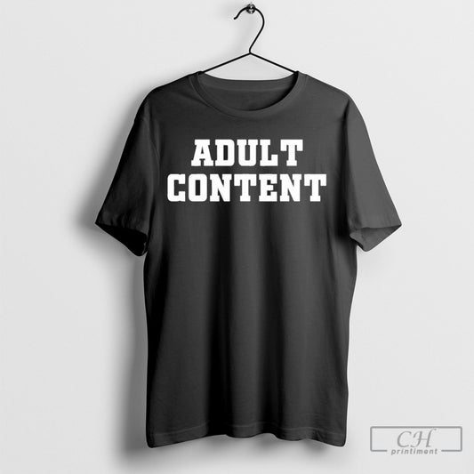 Official Jimmy Kimmel Live Adult Content Shirt Hoodie