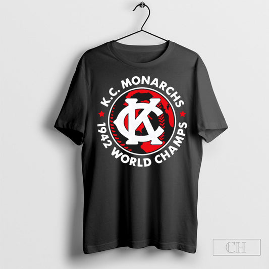 Official Kc Monarchs 1942 Champs Shirt Sweatshirt Poster
