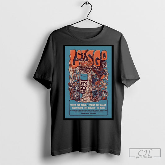 Official Lets Go Music Fest Crownsville Md Jun 6 7 2025 Poster Shirt Sweatshirt