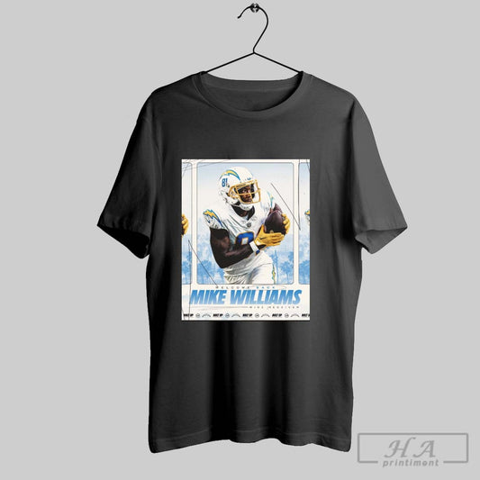 Official Los Angeles Chargers Nfl Football Welcome Back Mike Williams Wide Receiver Bolt Up Poster T Shirt