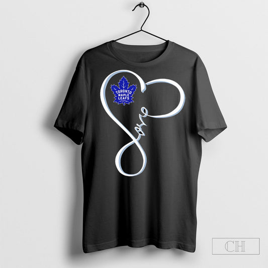 Official Love Toronto Maple Leafs Heart Shirt Sweatshirt Poster