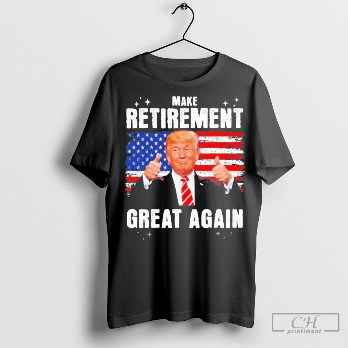 Official Make Retirement Great Again Trump Shirt Sweatshirt Cutom Poster Coffee Mugs Ornaments