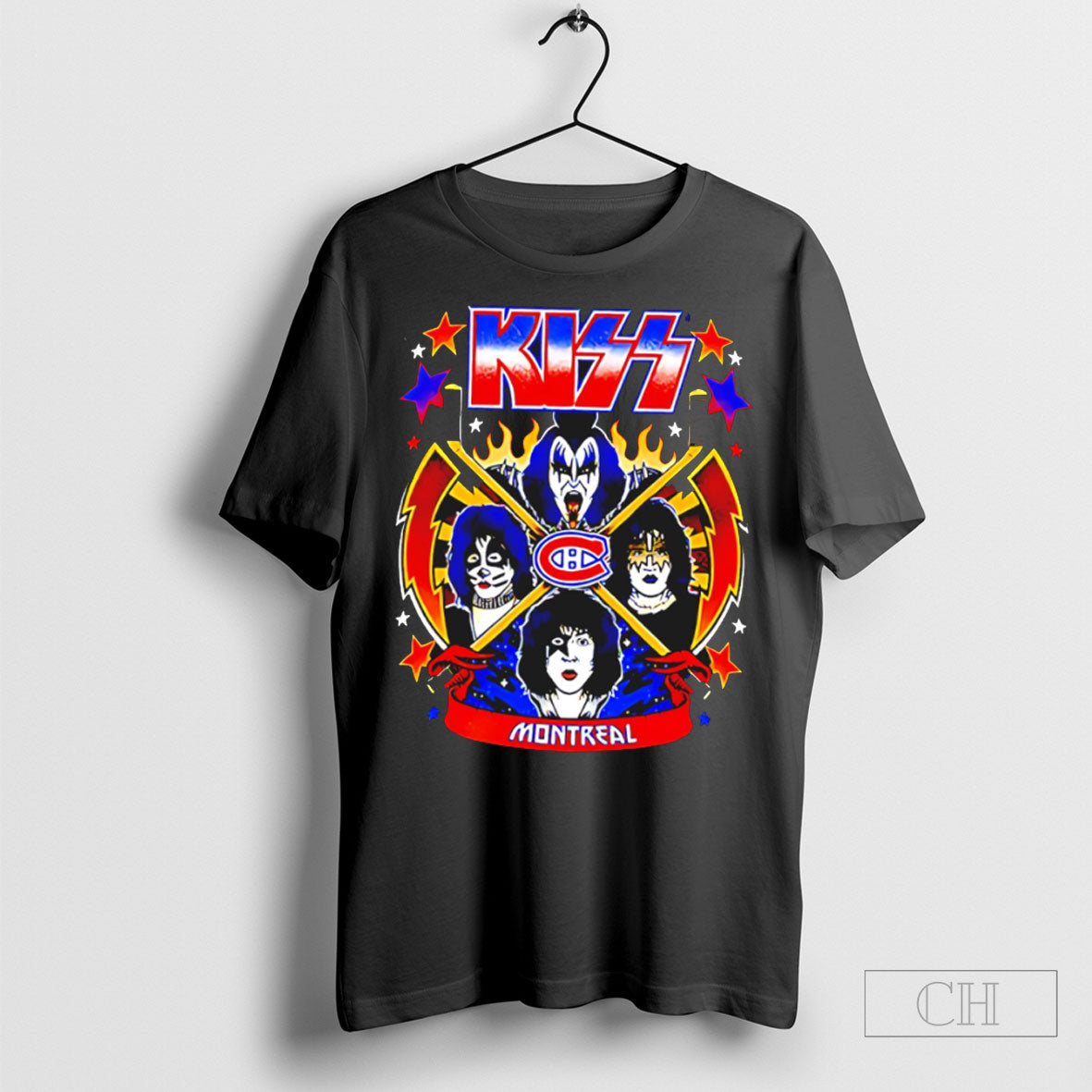 Official Montreal Canadiens Kiss Shirt Sweatshirt Poster
