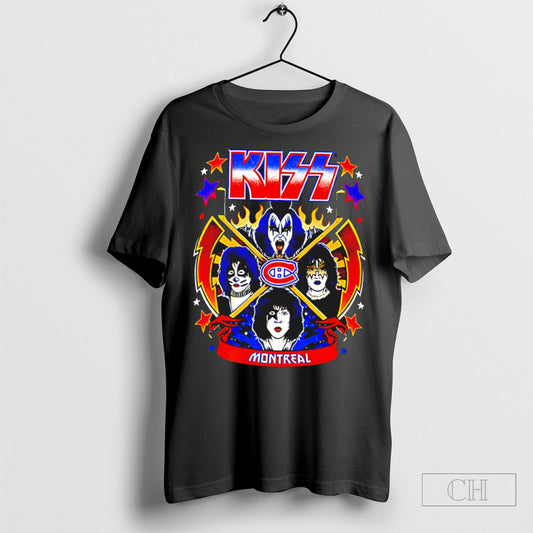 Official Montreal Canadiens Kiss Shirt Sweatshirt Poster