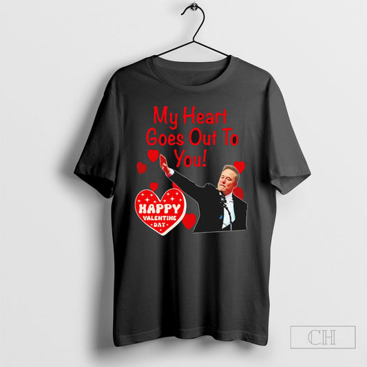 Official My Heart Goes Out To You Shirt Sweatshirt Poster