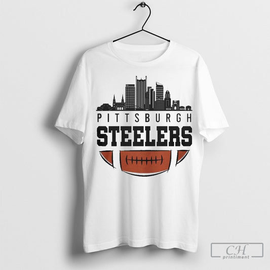 Official Nfl 2025 City Skyline Pittsburgh Steelers American Football Team T Shirt Sweatshirt Cutom Poster Coffee Mugs Ornaments