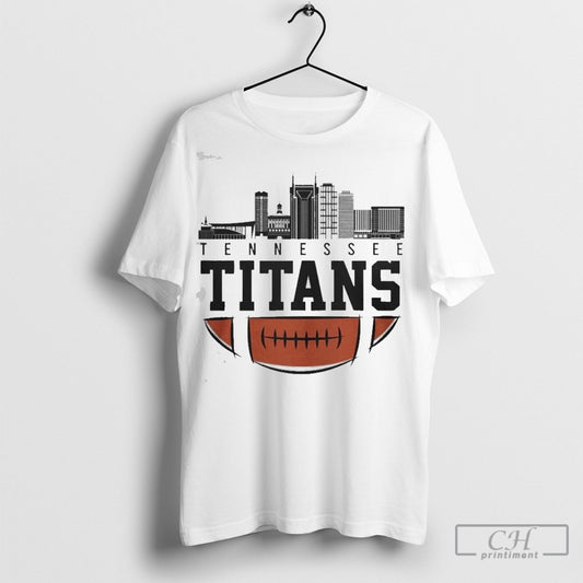 Official Nfl 2025 City Skyline Tennessee Titans American Football Team T Shirt Sweatshirt Cutom Poster Coffee Mugs Ornaments