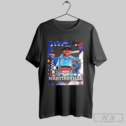 Official Nascar Cup Series Denny Hamlin Cook Out 400 Martinsville Speedway Poster T Shirt