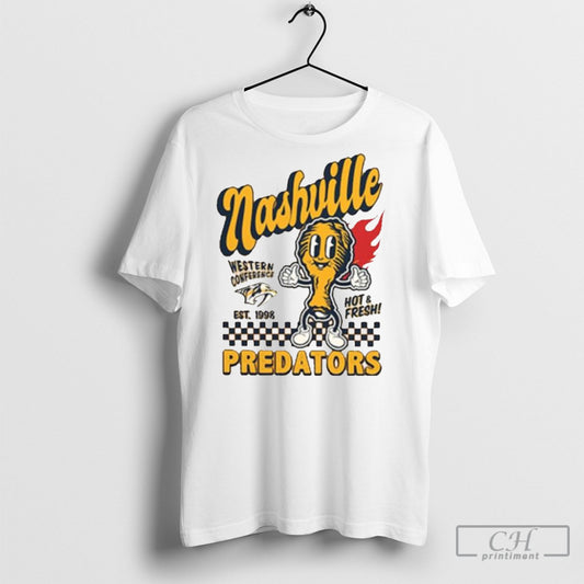 Official Nashville Predators Mitchell Ness Local Food Shirt Sweatshirt Cutom Poster Coffee Mugs Ornaments