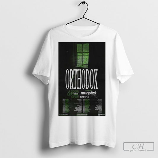 Official Orthodox United States Tour 2025 Poster T Shirt Sweatshirt