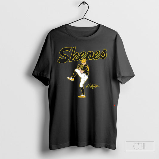 Official Paul Skenes Ace Pose Signature Shirt Sweatshirt Poster