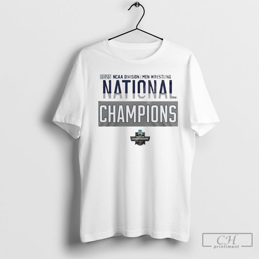 Official Penn State 2025 Ncaa Division Mens Wrestling National Champions Shirt Hoodie