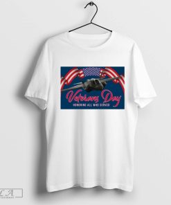 Official Pentagon F-35 Veterans Day Honoring All Who Served 2024 Poster t-shirt