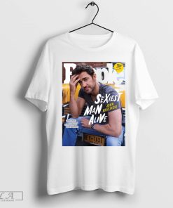 Official Peopleâ€™s 2024 Man Alive John Krasinski Always Smart Funny Bringing Some Good News Poster t-shirt