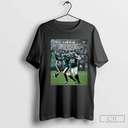 Official Philadelphia Eagles 1 Total Defense 1 Passing Yards Allowed Per Game 174 2 1 Defensive Points Allowed Per Game 16 9 Poster T Shirt Sweatshirt