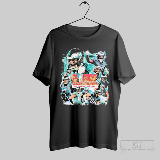 Official Philadelphia Eagles Team Super Bowl Lix Champs T Shirts T Shirt Sweatshirt Cutom Poster Coffee Mugs Ornaments