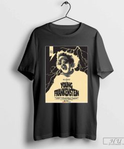 Official Poster A Mel Brooks Film Young Frankenstein Gene Wilder, Marty Feldman t-shirt