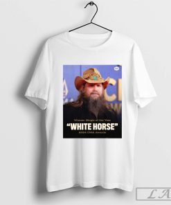 Official Poster Chris Stapleton Winner Single Of The Year White Horse 2024 CMA Awards t-shirt