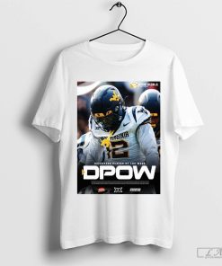 Official Poster DPOW Big 12 Anthony Wilson Jr West Virginia Mountaineers Co-Defensive Player Of The Week t-shirt