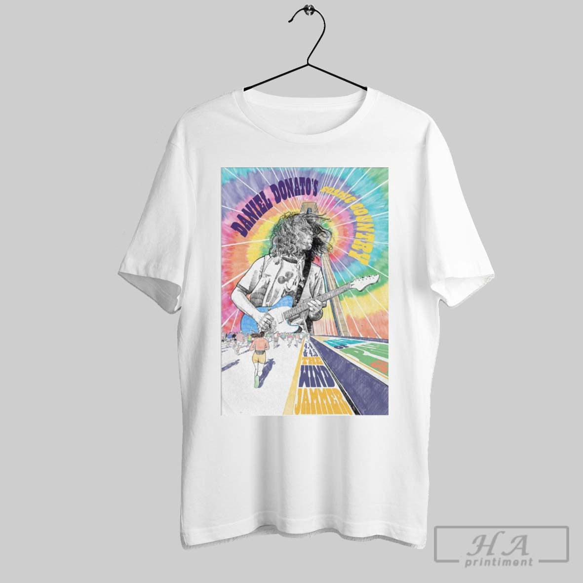 Official Poster Daniel Donatos Cosmic Country April 4 5 2025 The Windjammer In Isle Of Palms Sc T Shirt