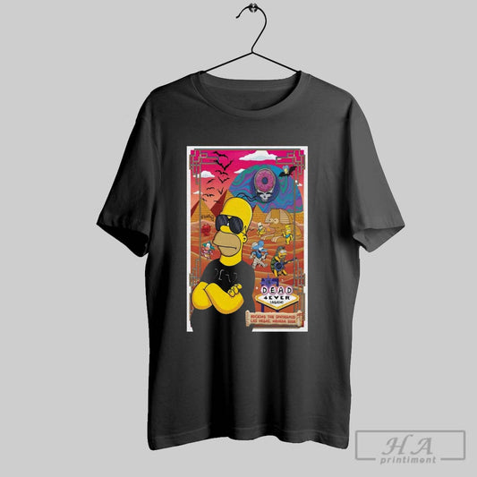 Official Poster Dead 4 Ever Again Rocking The Sphyramid Las Vegas Nevada 2025 Tour T Shirt