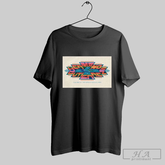 Official Poster Hermanos Gutierrez 4 5 2025 Buenos Aires Argentina C Art Media T Shirt