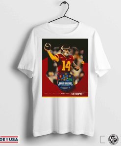 Official Poster Jayden Maiava USC Trojans Jeweled Shillelagh Rivalry Nov 30 Los Angeles CA t-shirt