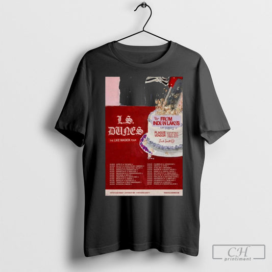 Official Poster L S Dunes The Like Magick Tour 2025 T Shirt Sweatshirt