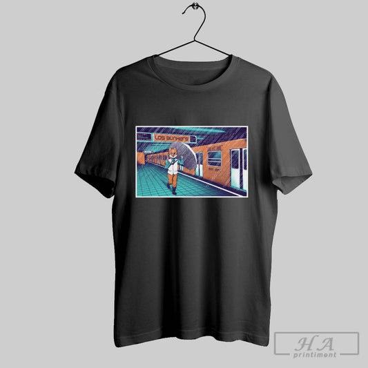 Official Poster Los Bunkers Show April 2 3 4 2025 Teatro Metropolitan Mexico City Mx T Shirt