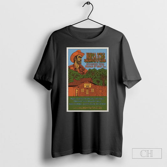 Official Poster Nick Garzas Get Along Devils Backbone Tavern Fischer Tx March 9th 2025 T Shirt