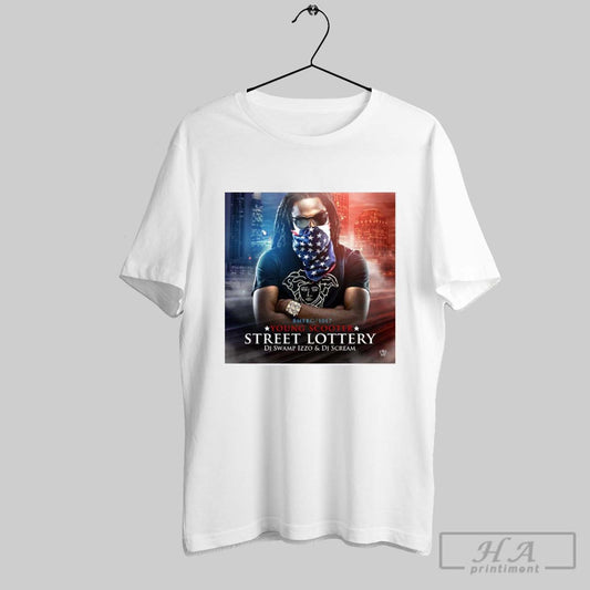 Official Poster Rip Young Scooter Street Lottery Dj Swamp Izzo Dj Scream 1986 2025 T Shirt