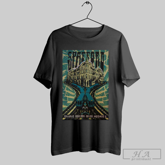 Official Poster Spafford Thalia Hall Chicago Il March 22 2025 Tour T Shirt
