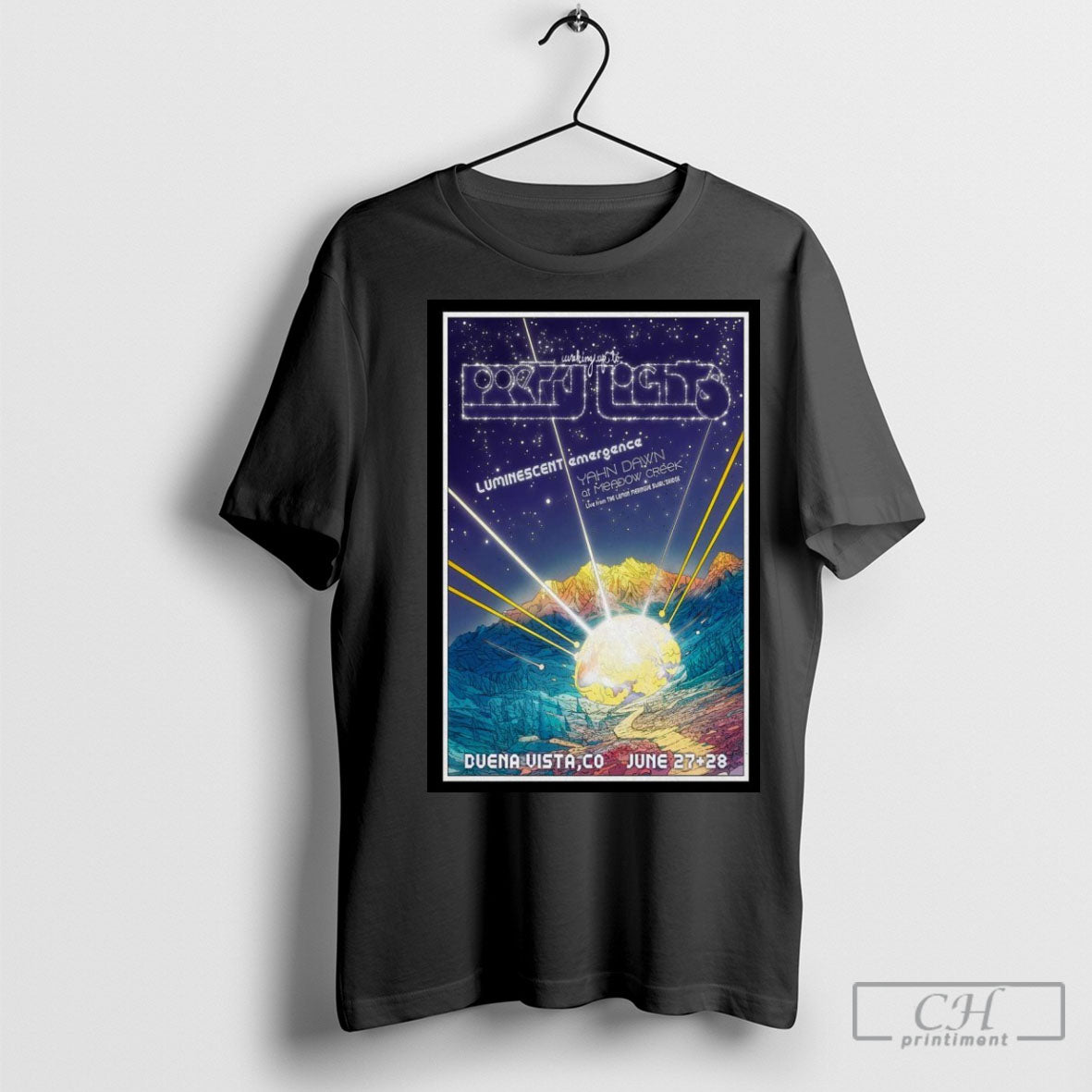 Official Pretty Lights June 27 28 At Meadow Creek In Buena Vista Co Tour Poster Shirt Sweatshirt