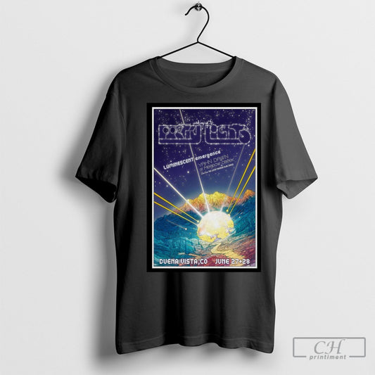 Official Pretty Lights June 27 28 At Meadow Creek In Buena Vista Co Tour Poster Shirt Sweatshirt