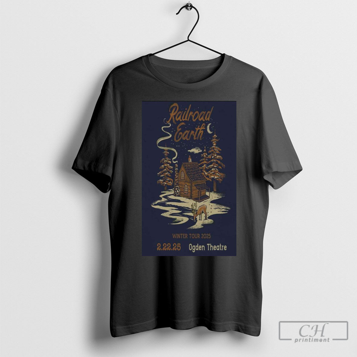 Official Railroad Earth Ogden Theatre Denver Co 2 22 2025 Poster Shirt