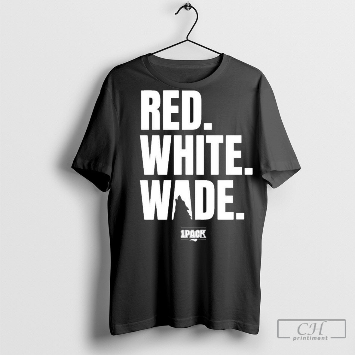 Official Red White Wade 1pack T Shirt Sweatshirt Poster