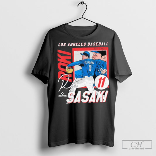 Official Roki Sasaki Los Angeles D Mlb Baseball Players Mlbros204m T Shirt Sweatshirt Cutom Poster Coffee Mugs Ornaments