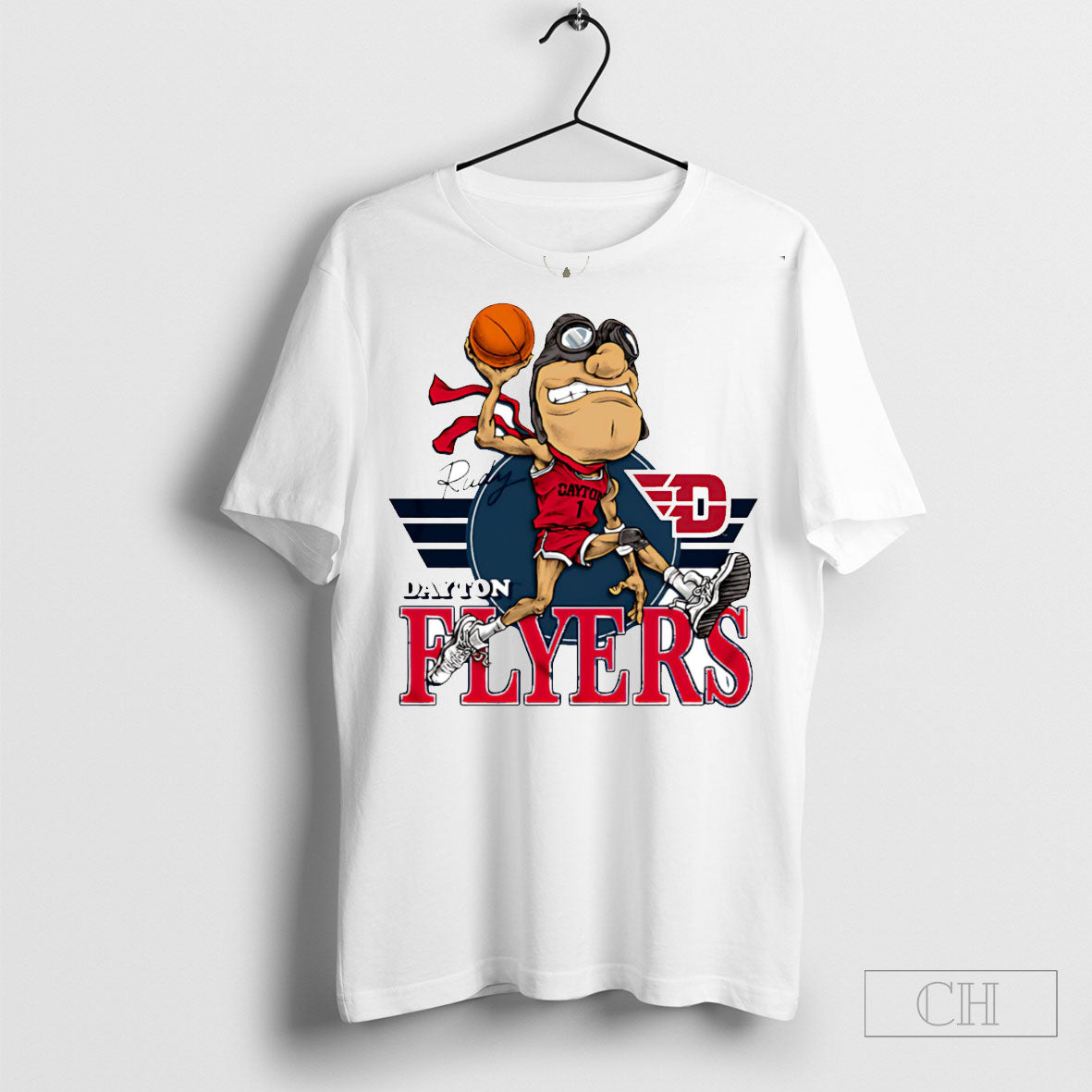 Official Rudy Flyer University Of Dayton Athletics Dayton Cartoon Shirt Sweatshirt Poster