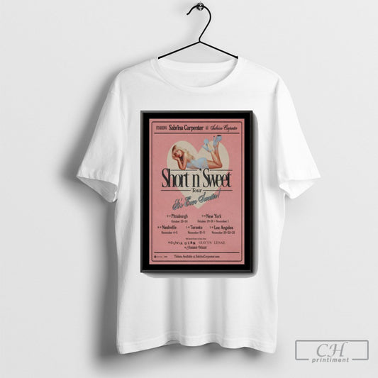 Official Sabrina Carpenter Tour Poster Hot Shirt Sweatshirt