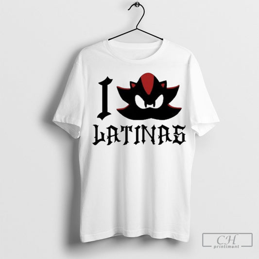 Official Shadow I Love Latinas Shirt Sweatshirt Poster