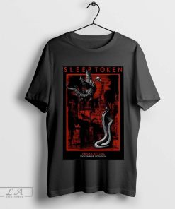 Official Sleep Token Nov 15, 2024 O2 Universum Praha, Ritual, Prague, Czech Republic Poster shirt