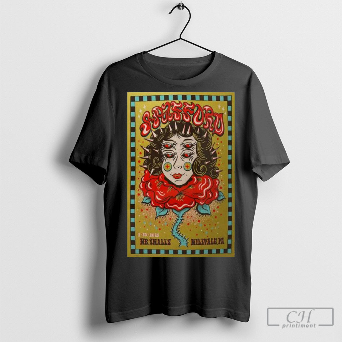 Official Spafford Show Poster March 20 2025 Millvale Pa T Shirt Sweatshirt